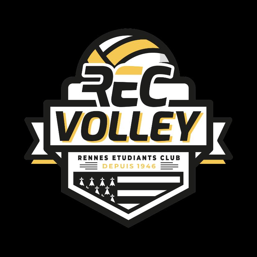 Logo du Rennes Etudiants Club Volley